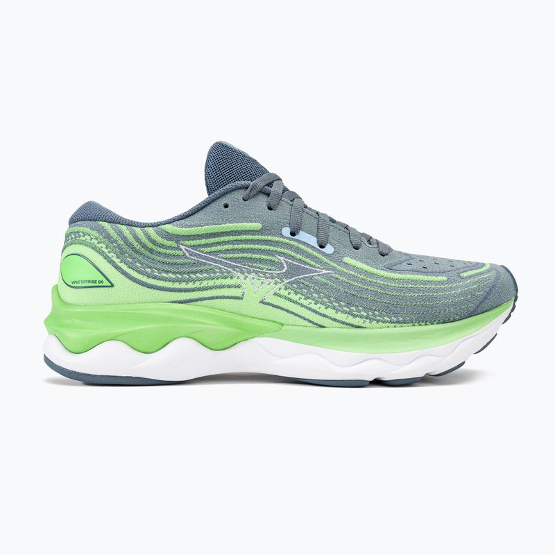 Мъжки обувки за бягане Mizuno Wave Skyrise 4 camo green/china blue/909c 2
