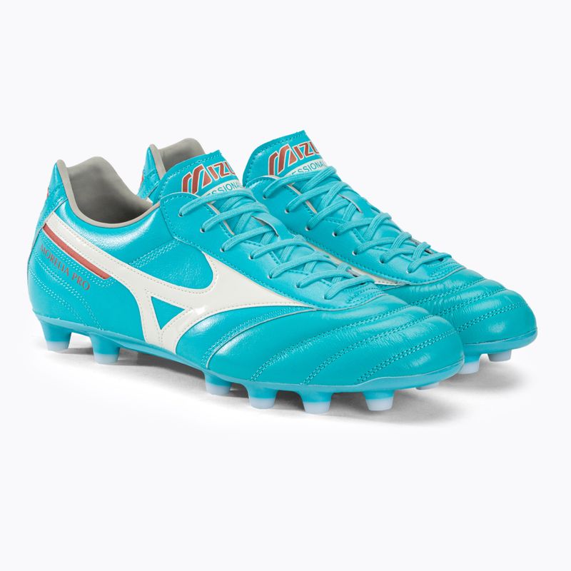 Футболни обувки Mizuno Morelia II Pro синьо и бяло P1GA231325 4