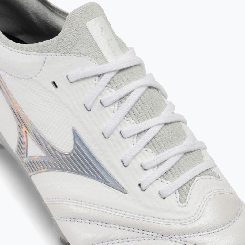 Mizuno Morelia Neo III Beta JMP футболни обувки бяло/холограмно/студено сиво 3c 8
