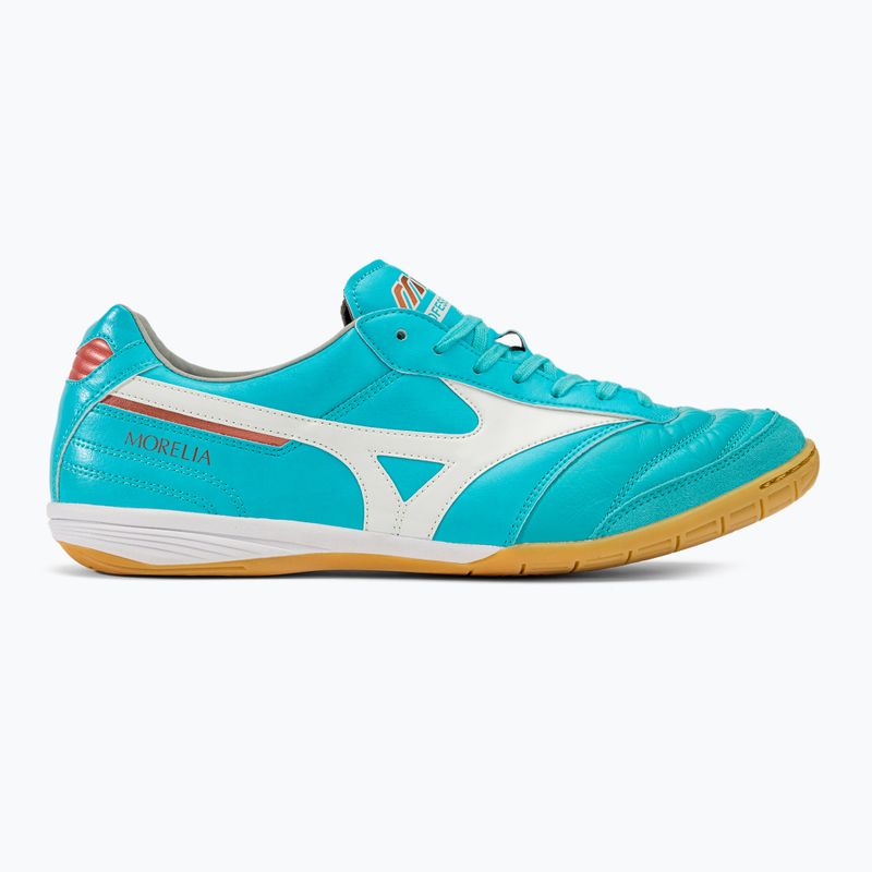 Mizuno Morelia Sala Elite IN футболни обувки сини Q1GA230125 2