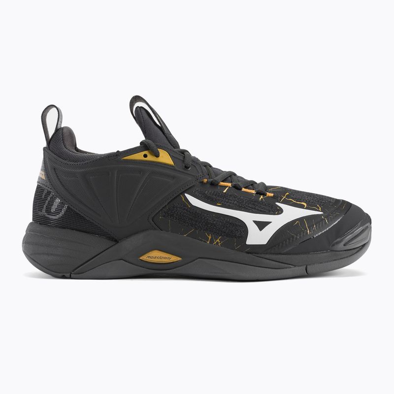 Мъжки обувки за волейбол Mizuno Wave Momentum 2 black oyster/mp gold/inrongat 2