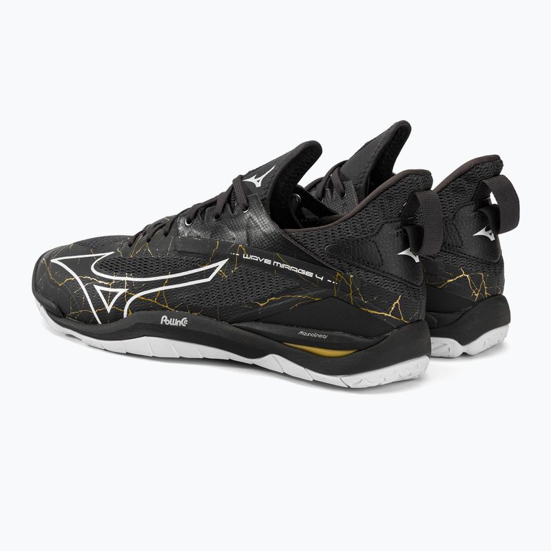Мъжки обувки за хандбал Mizuno Wave Mirage 4 black X1GA215041 3