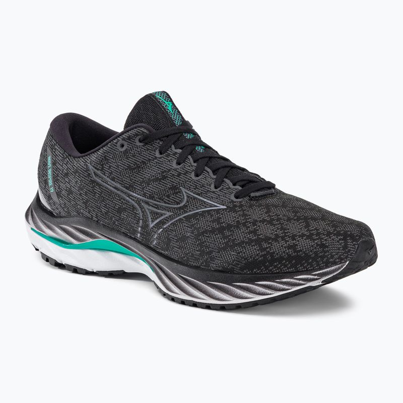 Мъжки обувки за бягане Mizuno Wave Inspire 19 black/ metallic gray/ bisgreen