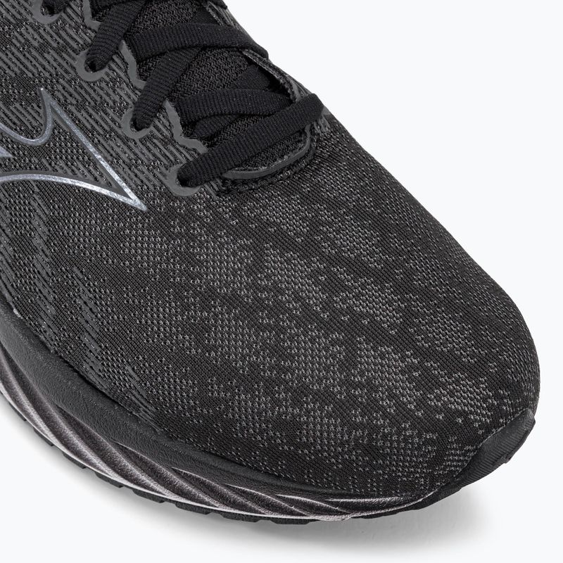 Мъжки обувки за бягане Mizuno Wave Inspire 19 black/ metallic gray/ bisgreen 7