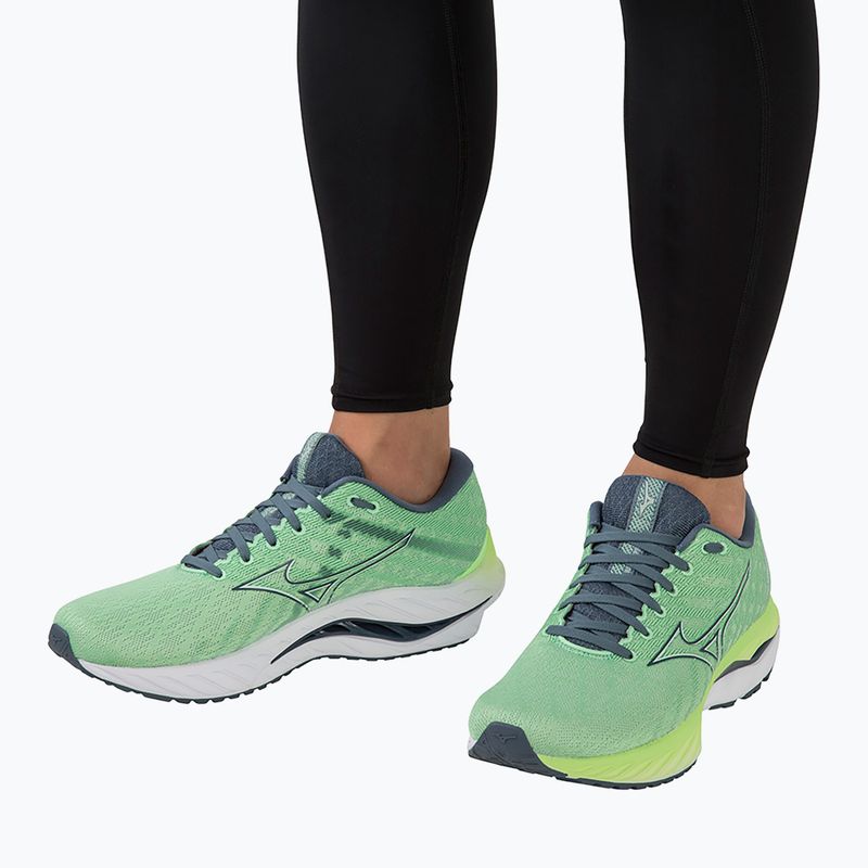 Мъжки обувки за бягане Mizuno Wave Inspire 19 909c/china blue/camo green 4