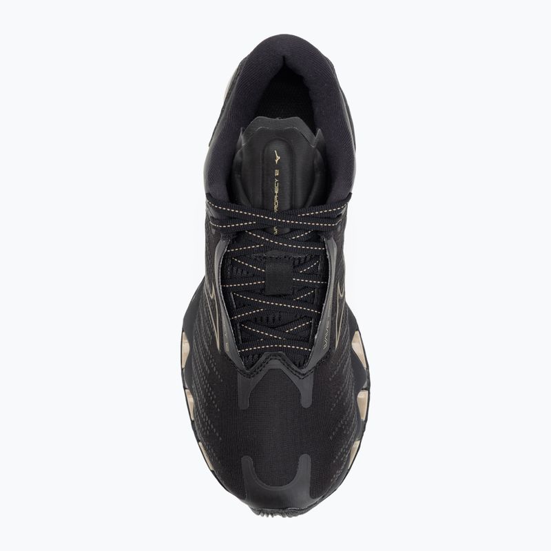 Дамски обувки за бягане Mizuno Wave Prophecy 12 black/ge gold 5