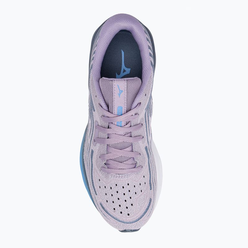 Дамски обувки за бягане Mizuno Wave Skyrise 4 wisteria/white/chinablue 7