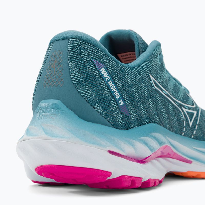 Дамски обувки за бягане Mizuno Wave Inspire 19 blue J1GD234421 8