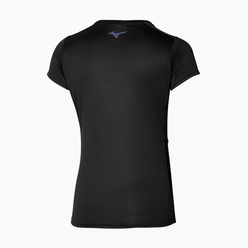 Дамска тениска Mizuno Two Loops 8 Tee black 2