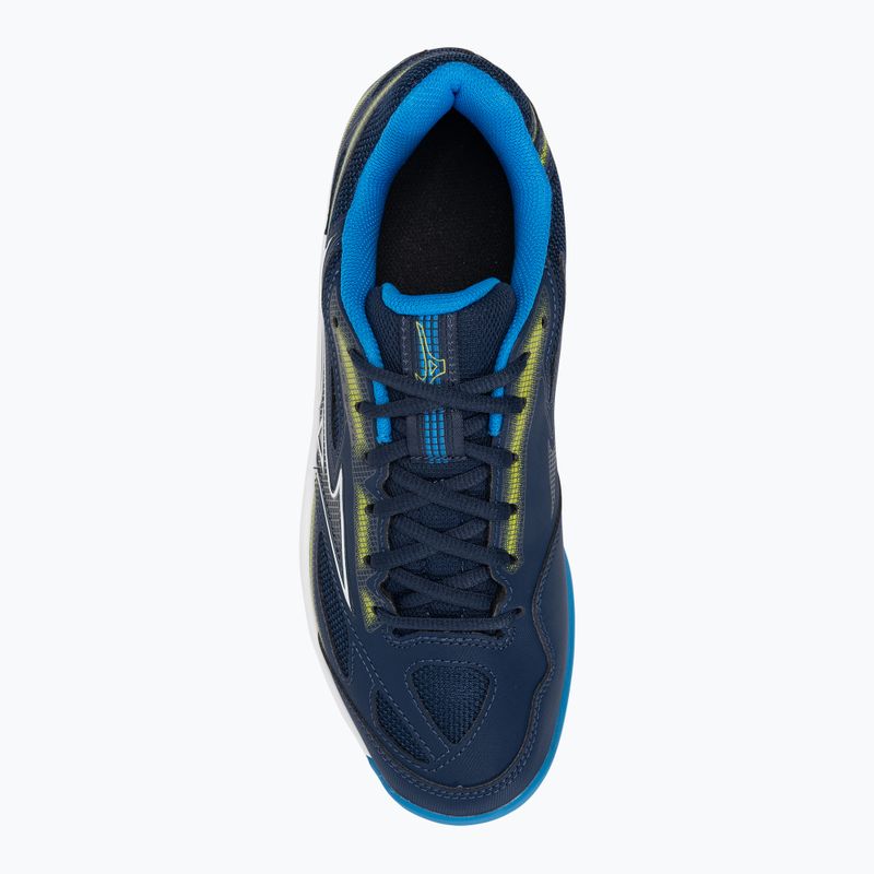 Мъжки обувки за тенис Mizuno Break Shot 4 AC dress blues / jet blue / sulphur spring 6