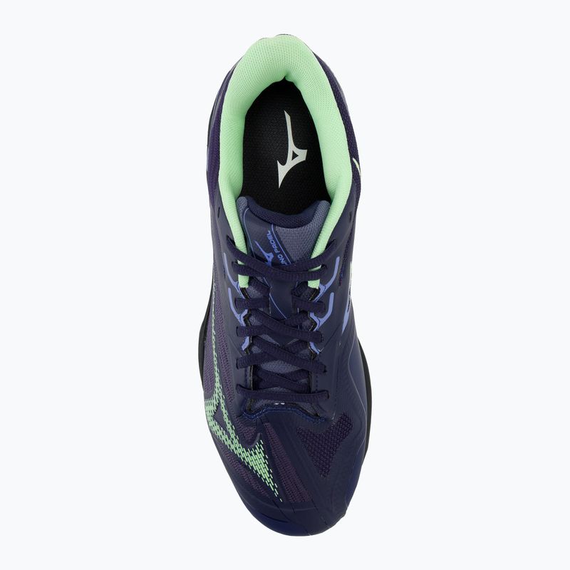 Мъжки обувки за падел Mizuno Wave Exceed Light 2 Padel evening blue / patina green / lolite 6