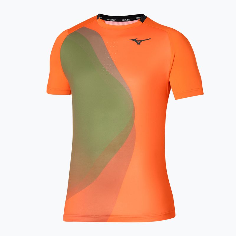 Мъжка тениска Mizuno Release Shadow Tee vibrant orange