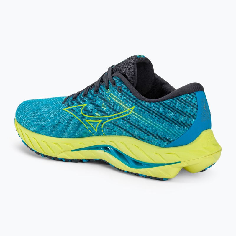 Мъжки обувки за бягане Mizuno Wave Inspire 19 jet blue/bolt2neon/luminous 3