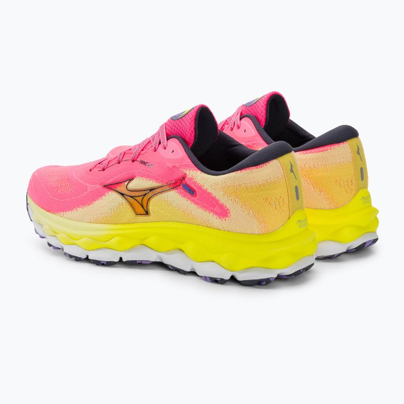 Дамски обувки за бягане Mizuno Wave Sky 7 highvpink/ombre blue/bolt2neon 4