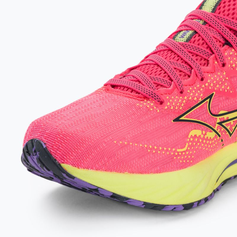 Дамски обувки за бягане Mizuno Wave Rider 27 h-vpink/oblue/luminous 7