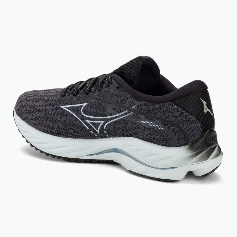 Дамски обувки за бягане Mizuno Wave Rider 27 Width ebony/snowcrest/black 4