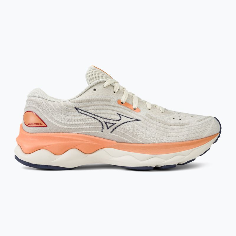 Дамски обувки за бягане Mizuno Wave Skyrise 4 snow white/blue/coral reef 2