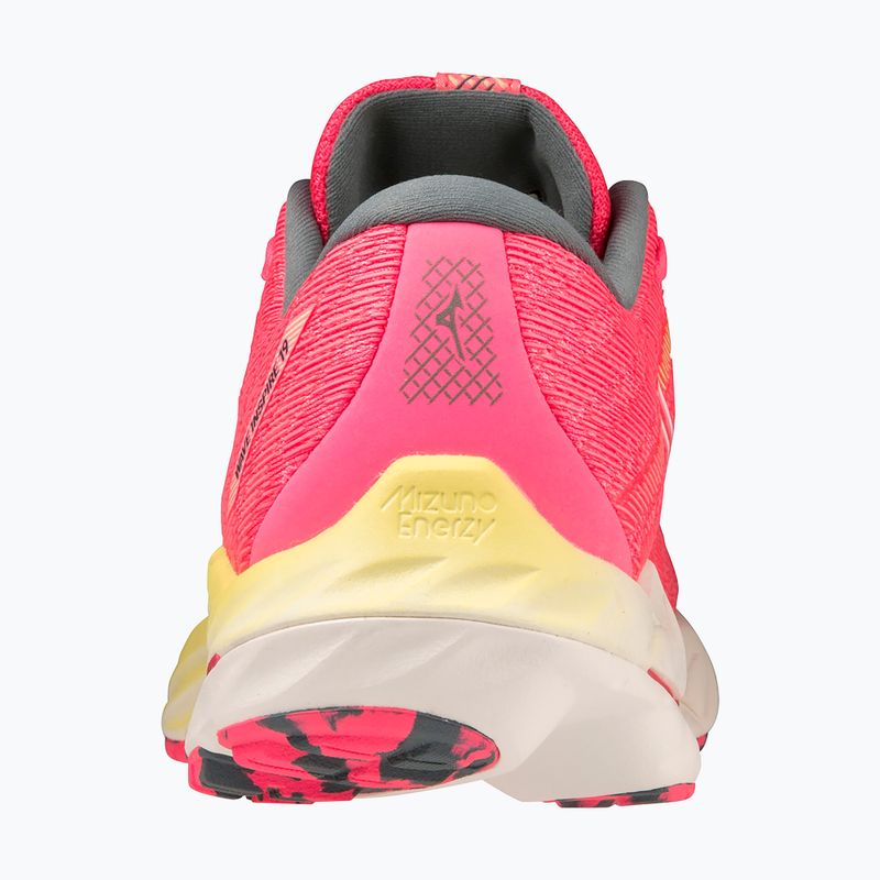 Дамски обувки за бягане Mizuno Wave Inspire 19 hi vis pink/ snow white/ luminous 11