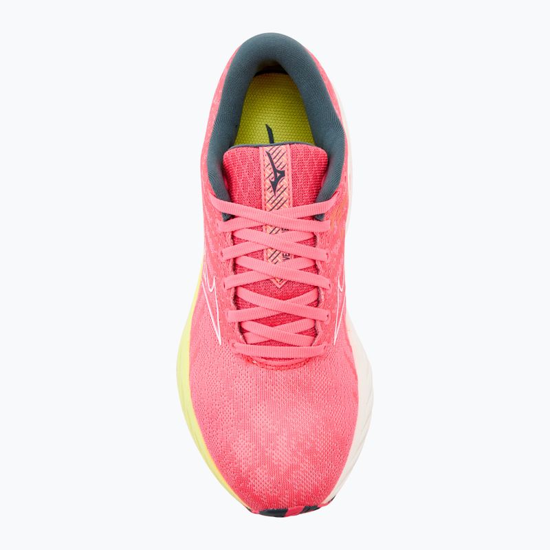 Дамски обувки за бягане Mizuno Wave Inspire 19 hi vis pink/ snow white/ luminous 5