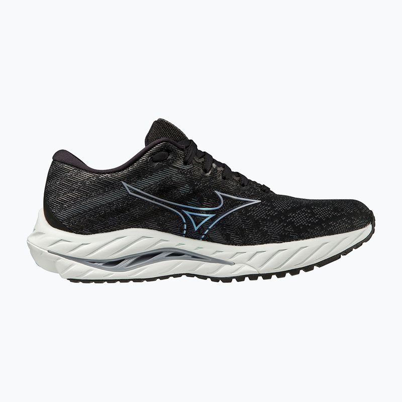 Дамски обувки за бягане Mizuno Wave Inspire 19 D black/ silver/ snowcrest 9