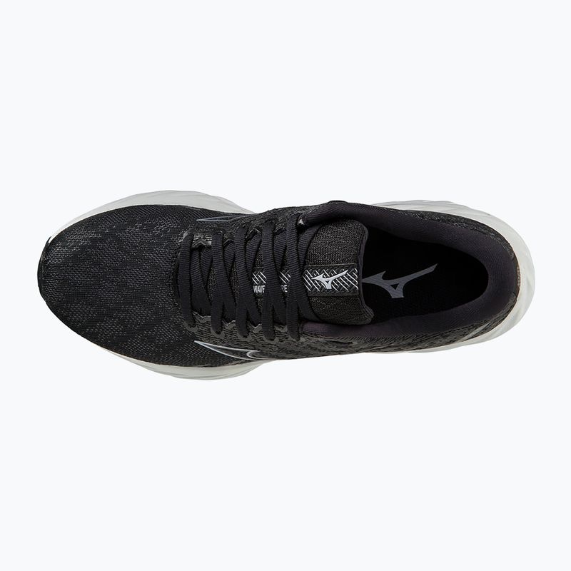 Дамски обувки за бягане Mizuno Wave Inspire 19 D black/ silver/ snowcrest 11