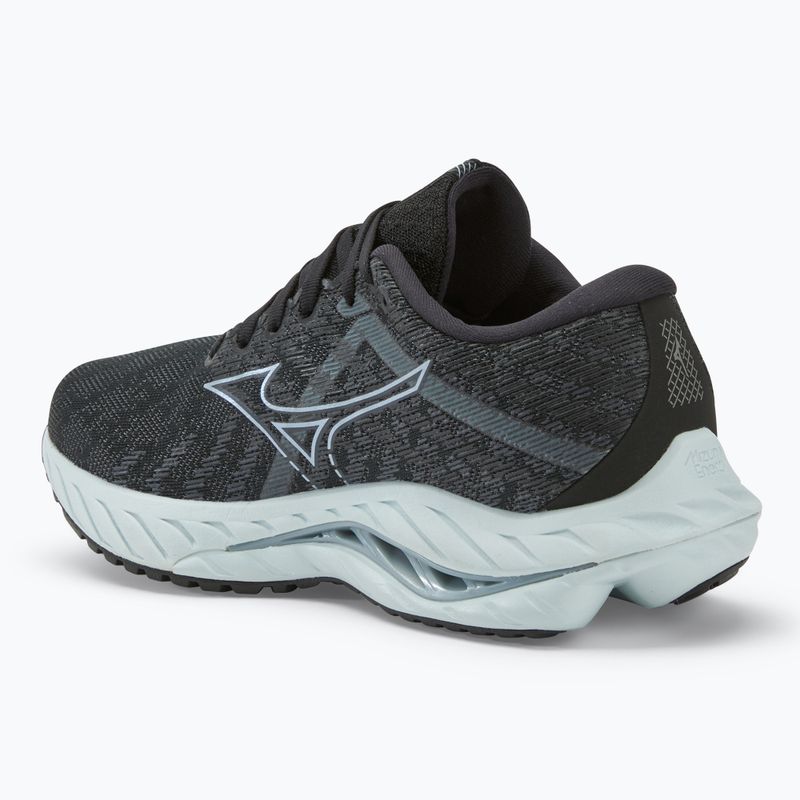 Дамски обувки за бягане Mizuno Wave Inspire 19 D black/ silver/ snowcrest 3