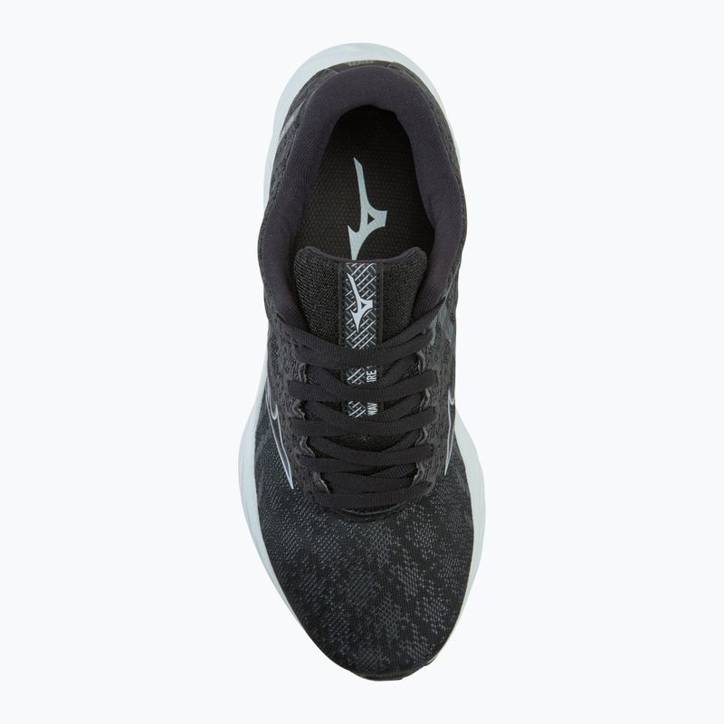 Дамски обувки за бягане Mizuno Wave Inspire 19 D black/ silver/ snowcrest 5