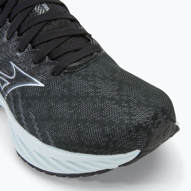 Дамски обувки за бягане Mizuno Wave Inspire 19 D black/ silver/ snowcrest 7