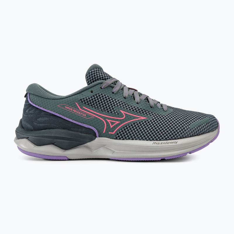 Дамски обувки за бягане Mizuno Wave Revolt 3 sweather/h-vpink/ppunch 2