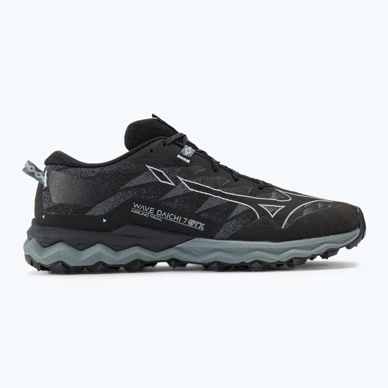 Мъжки обувки за бягане Mizuno Wave Daichi 7 GTX black/ombre blue/stormy weather 2