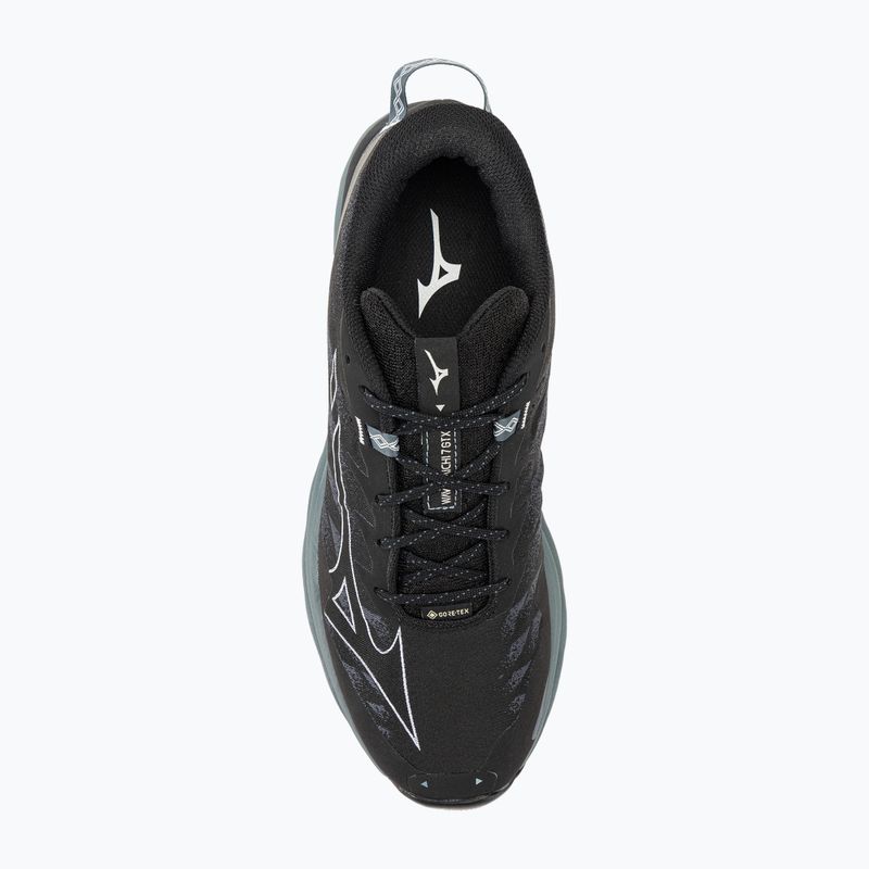 Мъжки обувки за бягане Mizuno Wave Daichi 7 GTX black/ombre blue/stormy weather 7