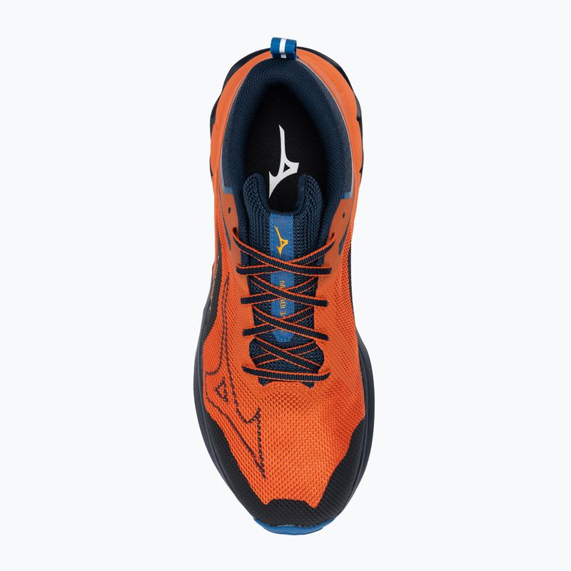 Мъжки обувки за бягане Mizuno Wave Ibuki 4 tigerlily/dblue/sblue 5