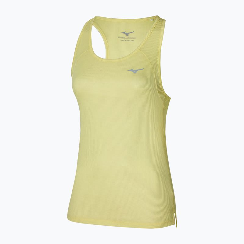 Дамски потник за бягане Mizuno DryAeroFlow Tank pale lime yellow