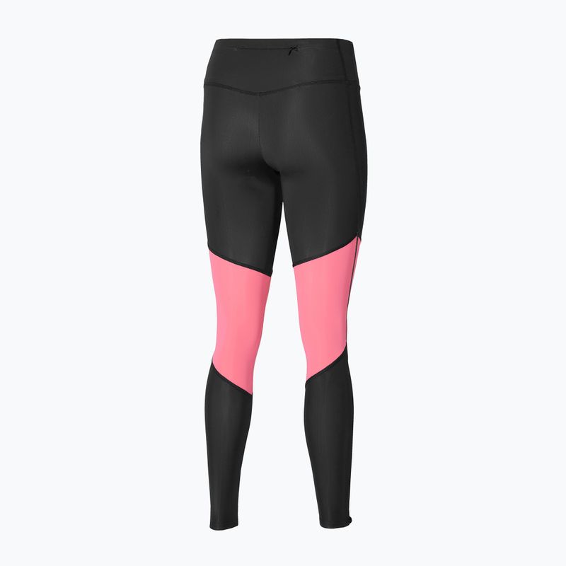 Дамски клин Mizuno Core Long Tight black/sangria sunset 2