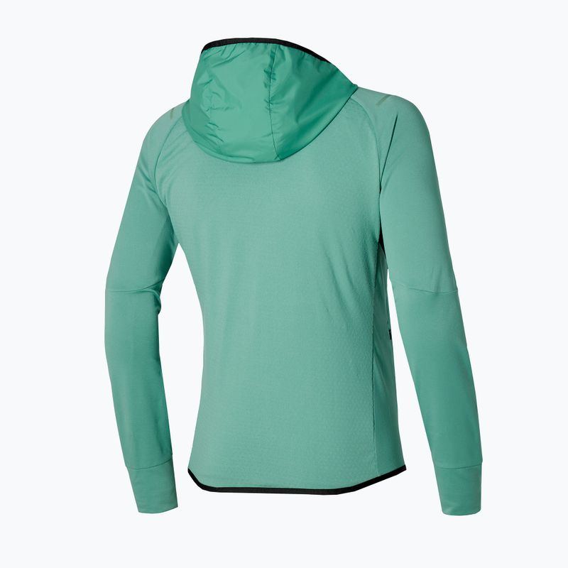 Мъжко яке за бягане Mizuno Warmalite Hybrid FZ mineral blue/black 7