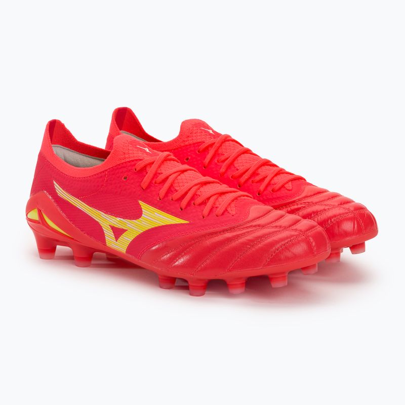 Мъжки футболни обувки Mizuno Morelia Neo IV Beta Elite MD flery coral2/bolt2/flery coral2 5