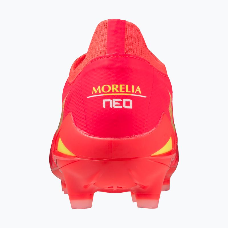 Мъжки футболни обувки Mizuno Morelia Neo IV Beta Elite MD flery coral2/bolt2/flery coral2 8