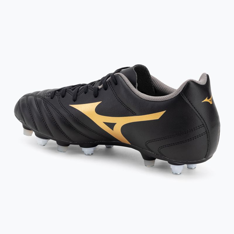Mizuno Monarcida Neo ll Sel Mix черни/златни футболни обувки 3