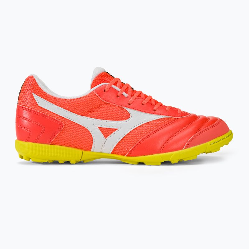 Мъжки футболни обувки Mizuno Morelia Sala Club TF neon flame/white 2