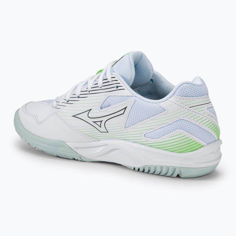 Дамски волейболни обувки Mizuno Cyclone Speed 4 white/gridge/patinagreen 3