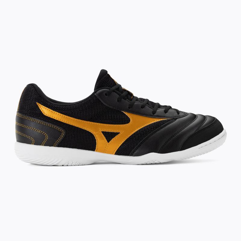 Мъжки футболни обувки Mizuno Morelia Sala Club IN black/mp gold 2