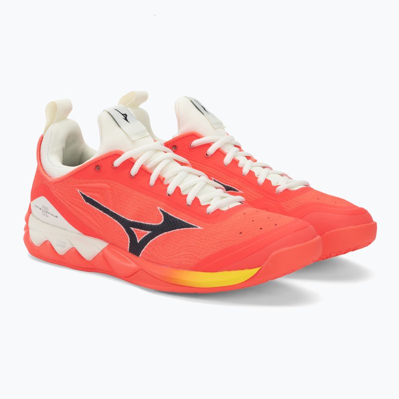 Мъжки обувки за волейбол Mizuno Wave Luminous 2 neon flame / black / bolt2 neon 5