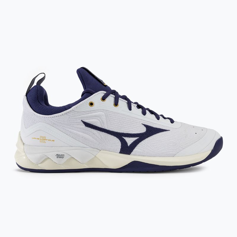 Мъжки волейболни обувки Mizuno Wave Luminous 2 white/blue ribbon/mpg gold 2