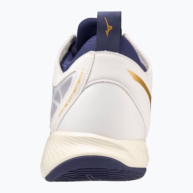 Волейболни обувки Mizuno Wave Dimension Mid white/blue ribbon/mp gold 11