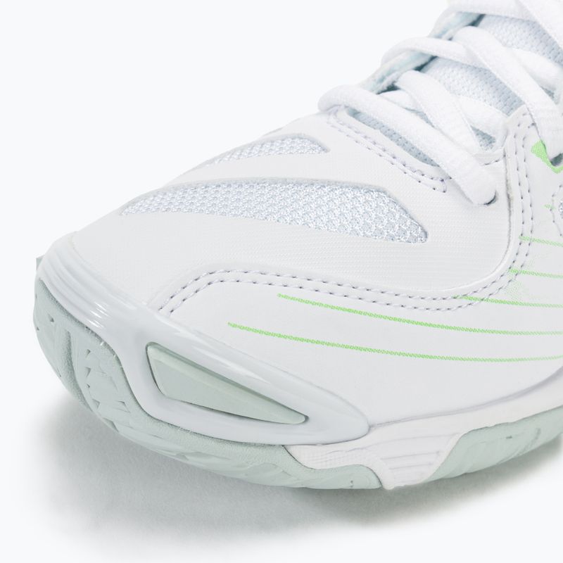 Дамски обувки за волейбол Mizuno Wave Voltage Mid white/glacial ridge/patina green 7