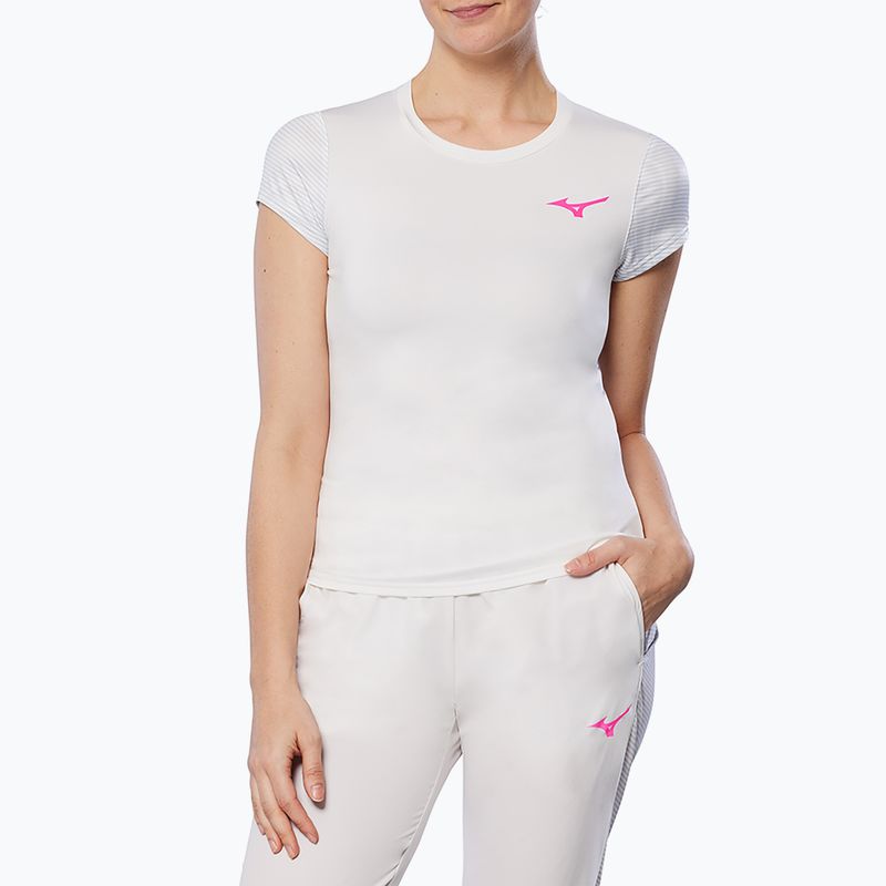 Дамска тениска Mizuno Charge Printed Tee white