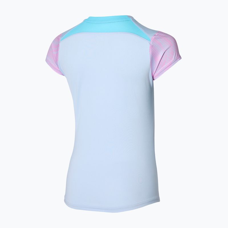 Дамска тениска Mizuno Charge Printed Tee halogen blue 4