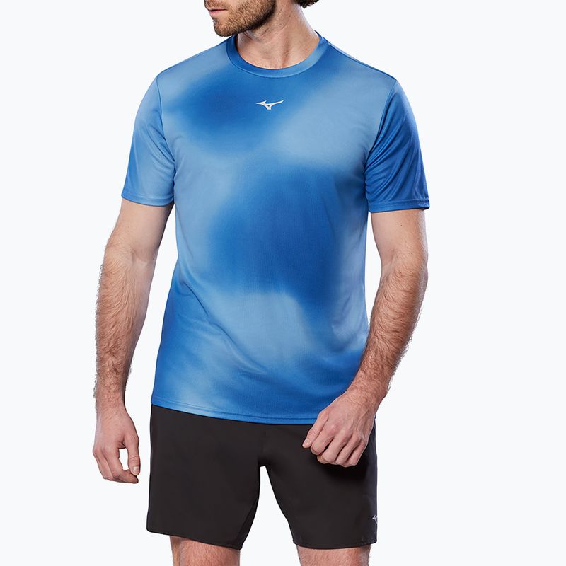 Мъжка тениска за бягане Mizuno Core Graphic Tee federal blue