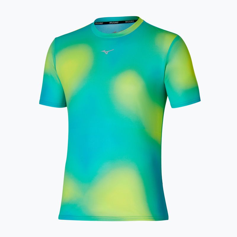 Мъжка тениска за бягане Mizuno Core Graphic Tee lime