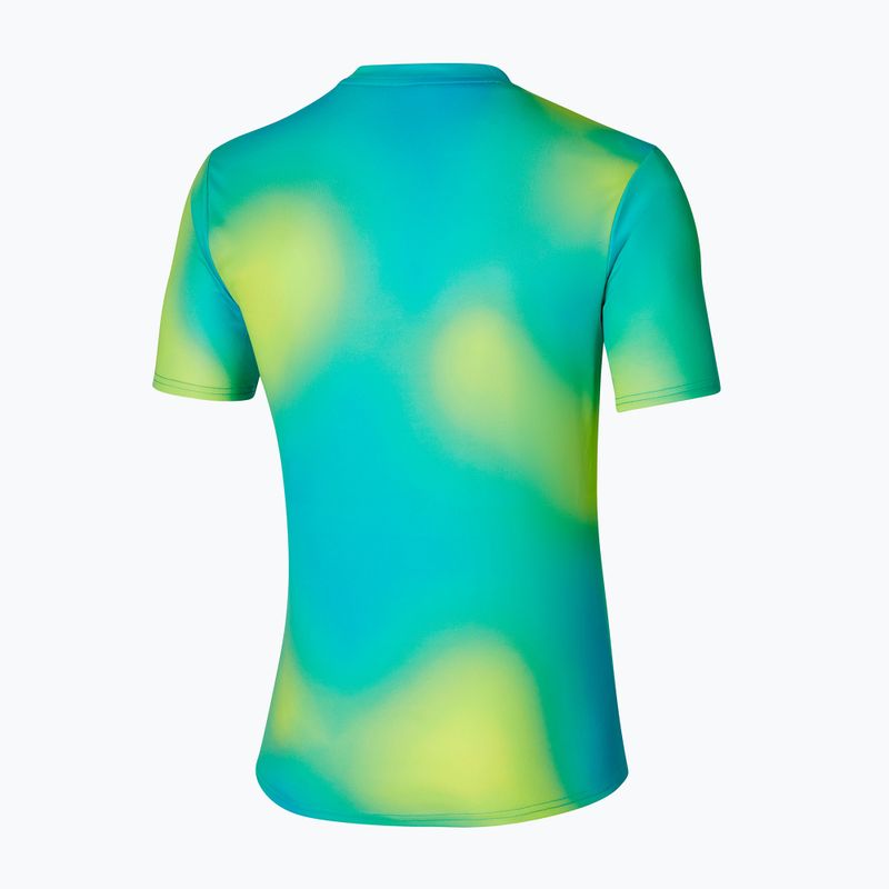 Мъжка тениска за бягане Mizuno Core Graphic Tee lime 2